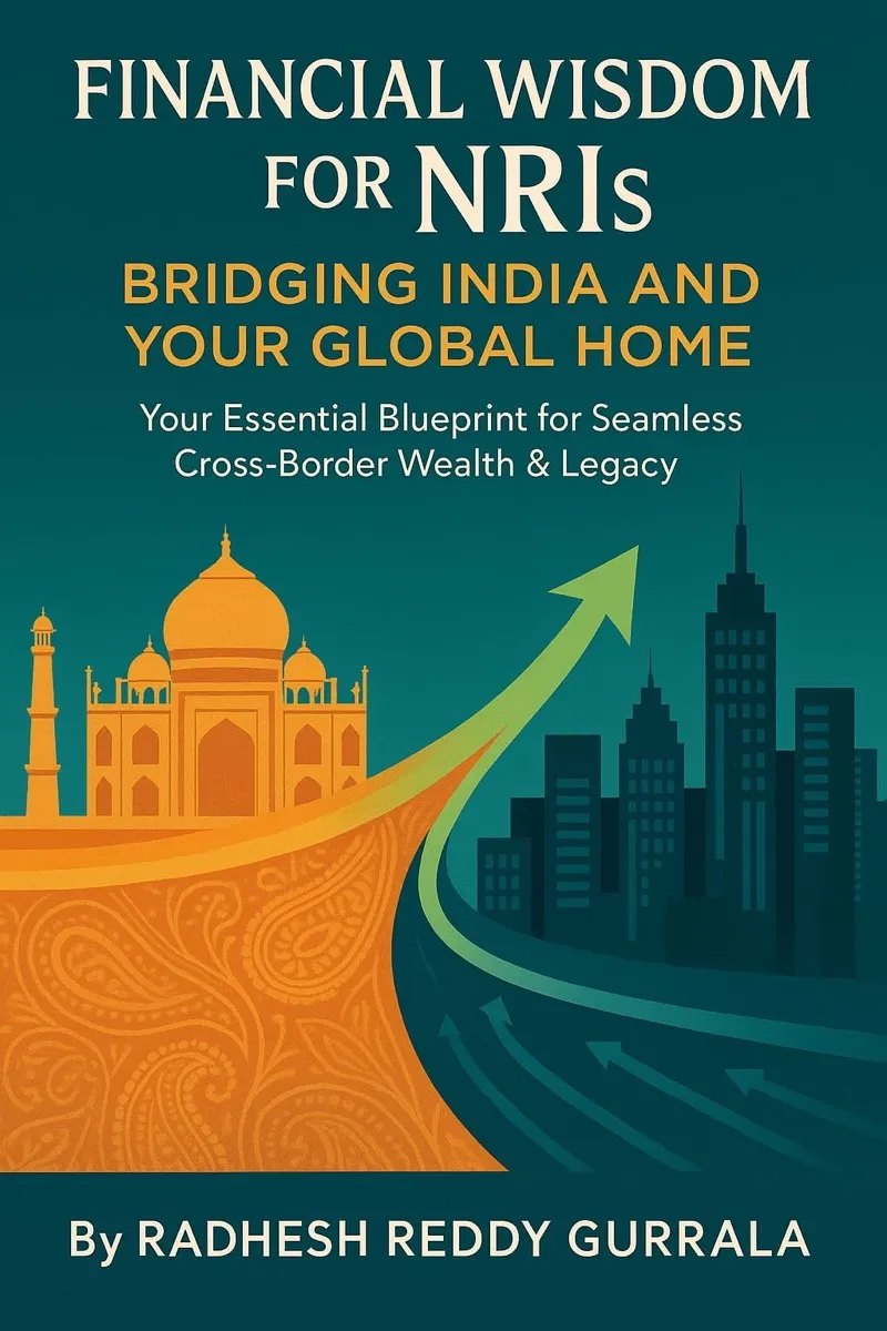 Cover of Financial Wisdom for NRIs by Radhesh Reddy Gurrala