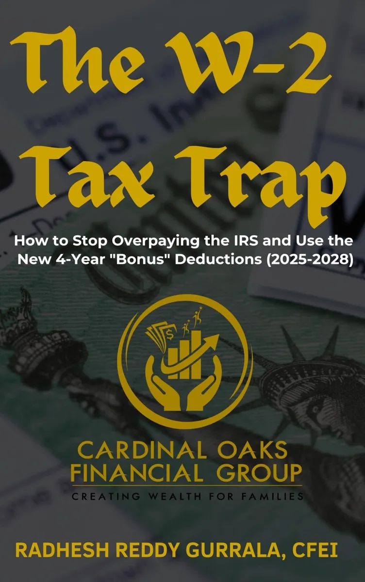 Cover of The W-2 Tax Trap by Radhesh Reddy Gurrala